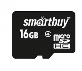 SmartBuy MicroSDHC 16 Gb 4 Class