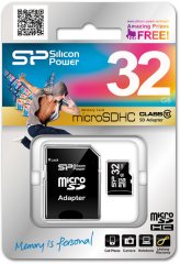 Silicon Power MicroSDHC 32 Gb 10 Class